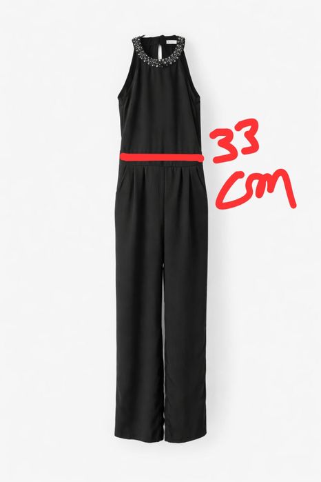 Salopeta eleganta cu spatele gol