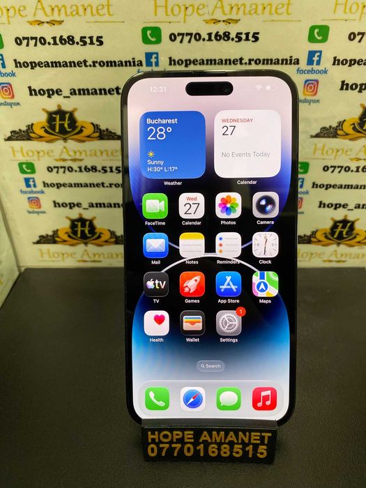 Hope Amanet P3 Iphone 14 PRO MAX / 256 GB