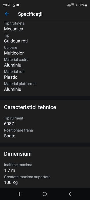 Trotineta  x-spot