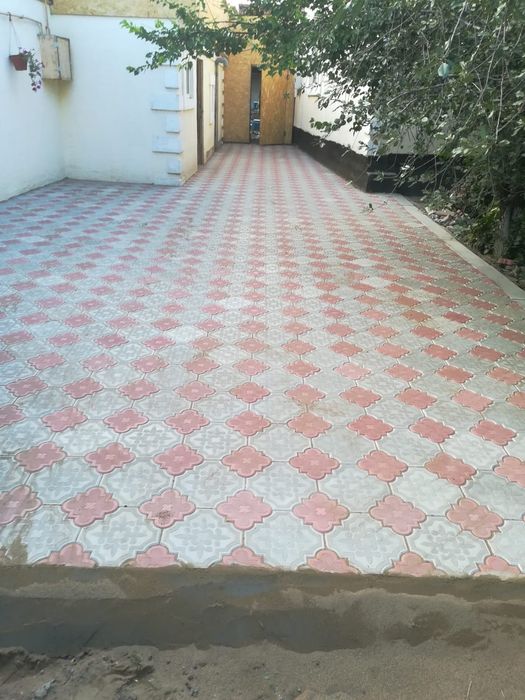 Укладка брусчатка