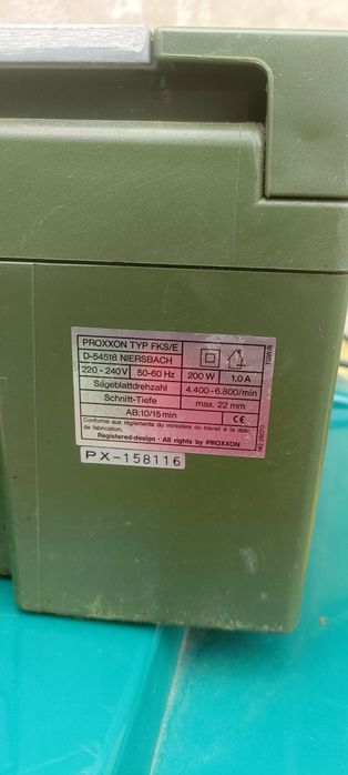 Fierastrau circular, Proxxon 27070, FET, 200W, 85mm