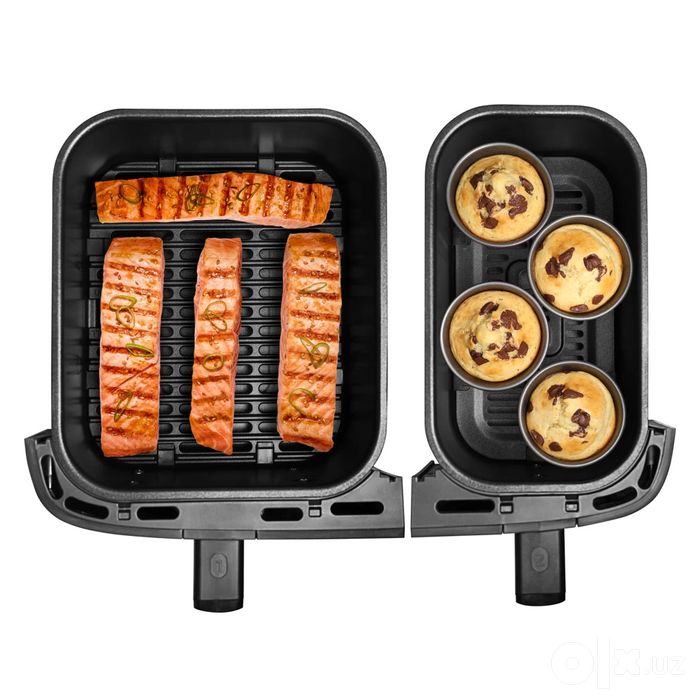 Аэрогриль Tefal Dual Easy Fry & Grill 8,3 л EY905D10