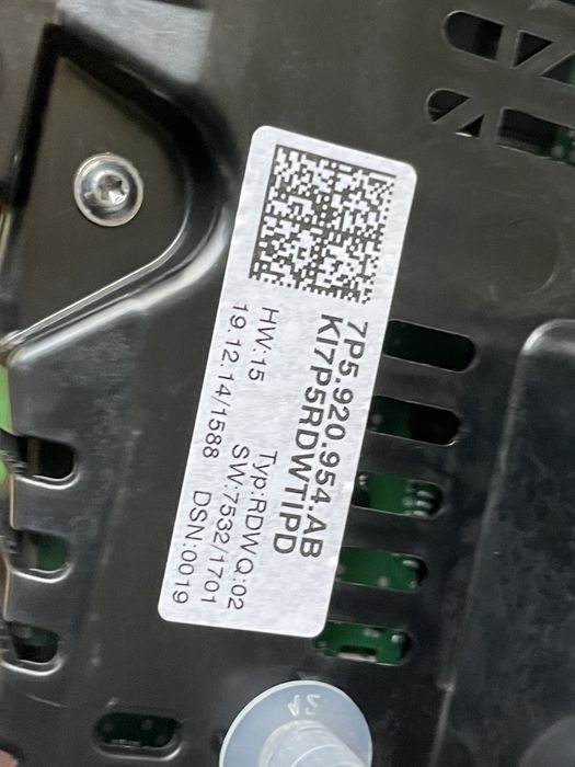 Porsche Cayenne 7P 7P5 Ceas Ceasuri de bord versiune diesel