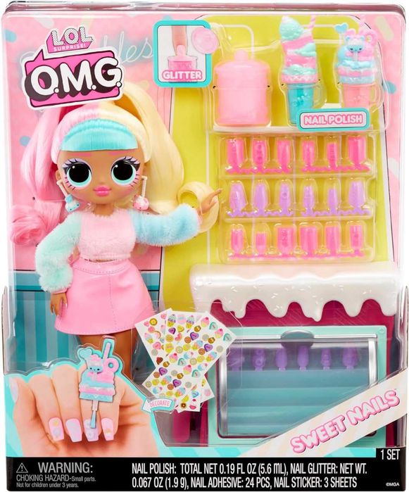 Игровой набор LOL Surprise OMG Sweet Nails ЛОЛ Candylicious Sprinkles