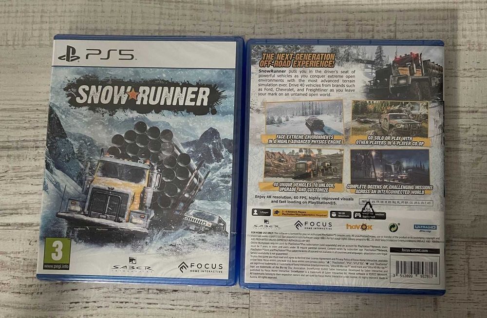 Joc SnowRunner pentru Playstation 5/PS5, sigilate