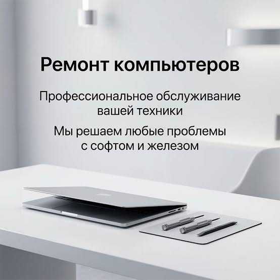 Ремонт компьютеров и ноутбуков Алматы, выезд на дом, установка Windows