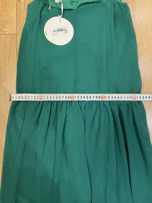 Дамска детска зелена нова рокля, Junona, ръст 164 см, 13-14 годишни