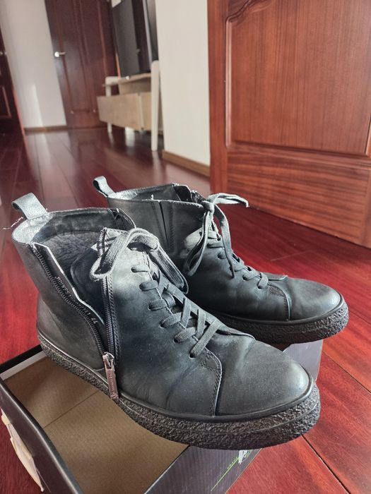 Зимние ботинки.Б/У