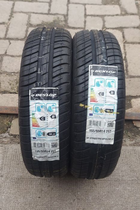Set 2buc 155/65 R14 75T Dunlop Street Response 2 vară