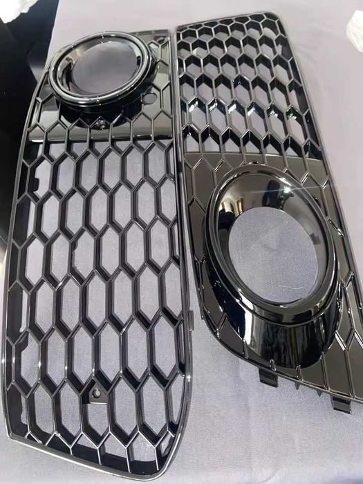 Grile Proiectoare model Fagure Proiector Bara AUDI A4 B8 Standard, Negru Lucios