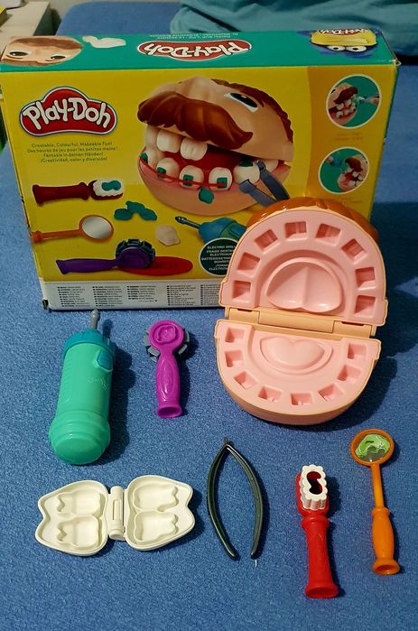 Set de joaca plastilina Cabinetul dentistului Play-Doh