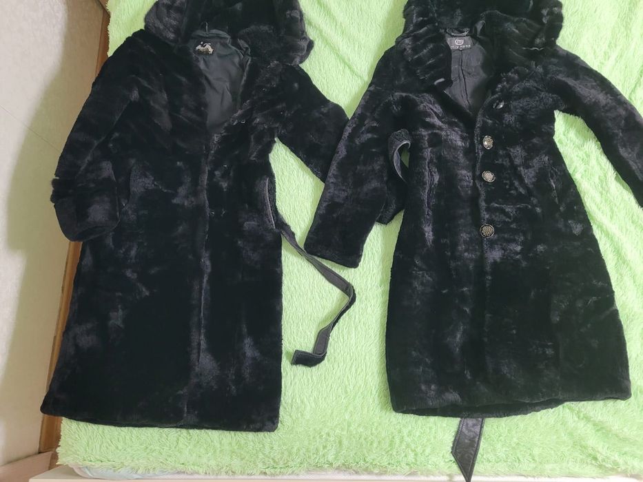 Шубы мутон 2 штуки