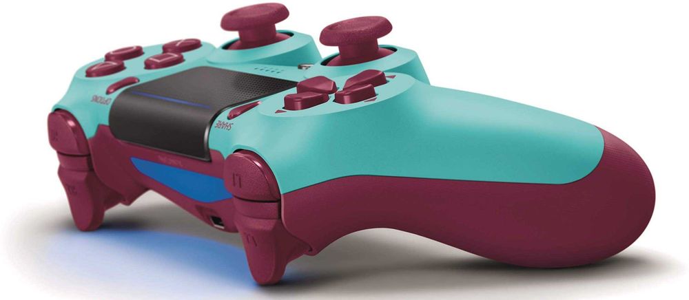 Sony DualShock 4 Berry Blue v2, Оригинален , Лимитиран , 2 г гаранция