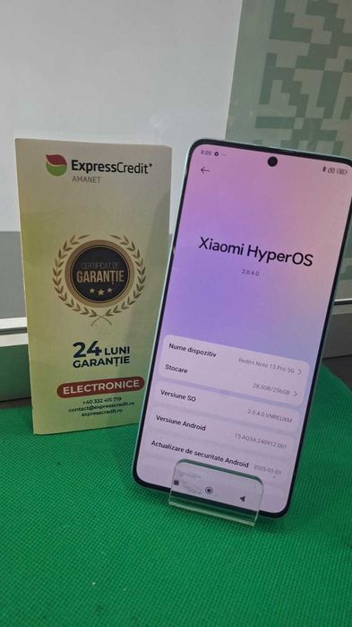 Xiaomi Redmi Note 13 Pro 5G 8/256gb (Ag44 B7314) - Garantie 2 ani!
