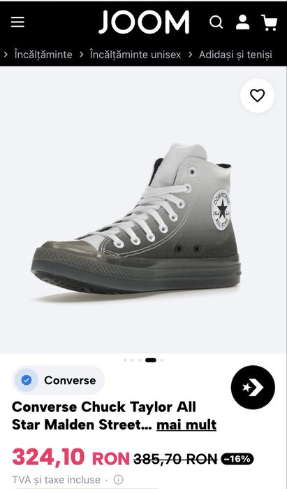 Converse Chuck Taylor All Star Malden Street Marimea 42
