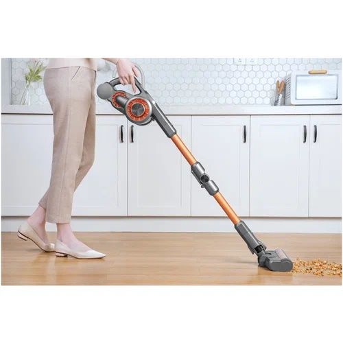 Пылесос Jimmy H9 Pro, желтый/серый вертикальный пылесос рекомендую