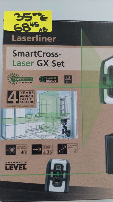 Лазерен Нивелир Smart Cross Laser GX Set