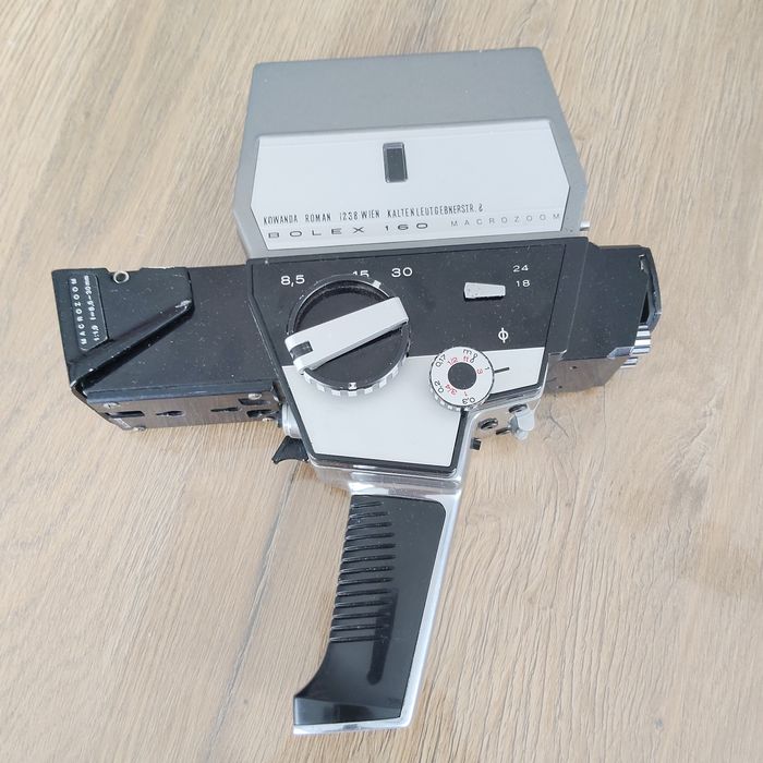 Cameră de filmat vintage Bolex 160 Macrozoom
