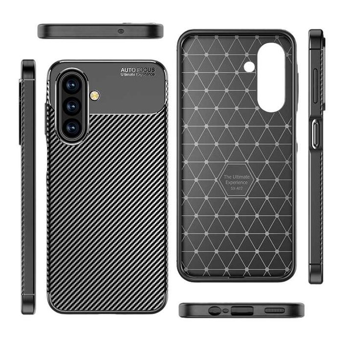Samsung Galaxy A17 - Удароустойчив Кейс Гръб FIBER