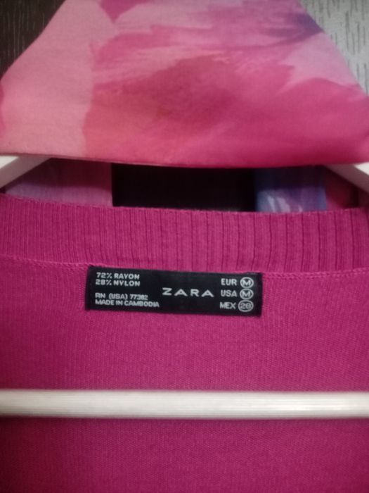 Платье Zara.цвет фуксия.