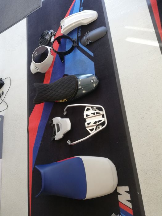 Чанта за резервоар на БМВ R ninet седалки ауспух мотоциклет