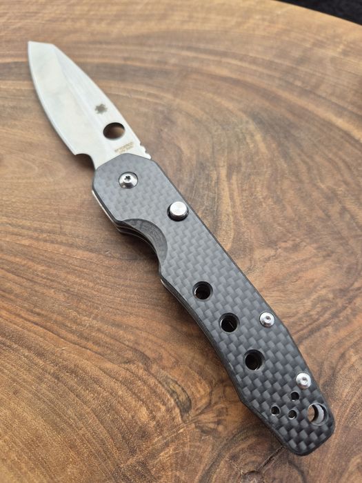 Сгъваем нож Spyderco Smock M390DLT