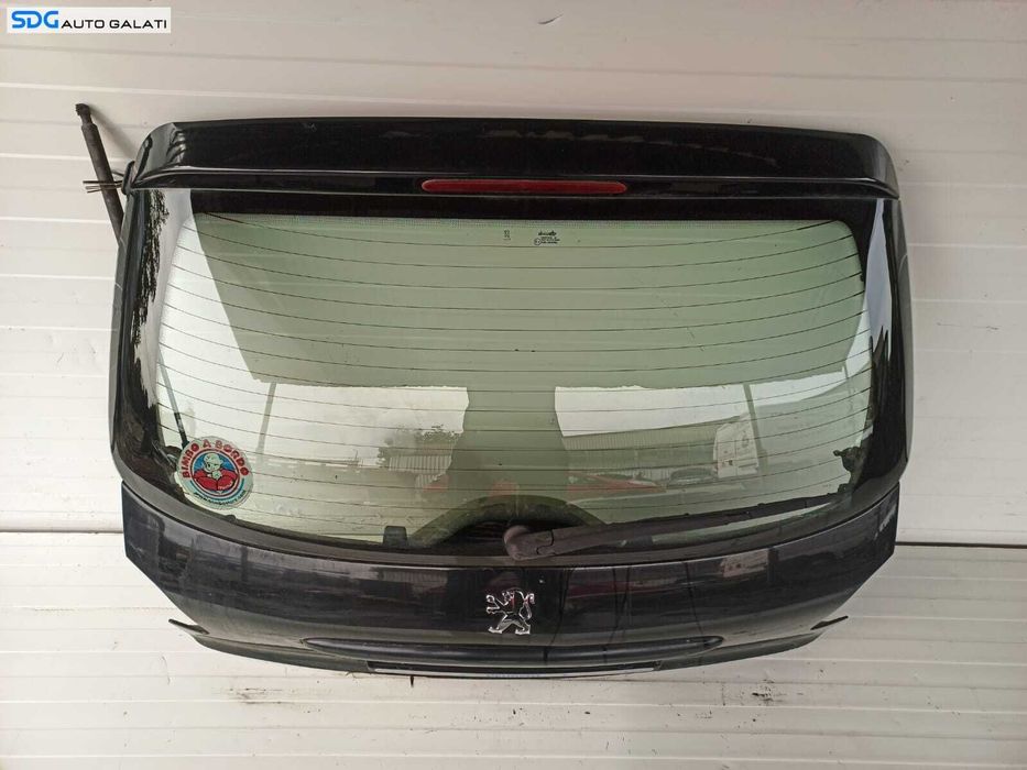 Haion Hayon Portbagaj Dezechipat cu Luneta Geam Sticla Peugeot 206 + PLUS 2009 - 2012 [L1671]