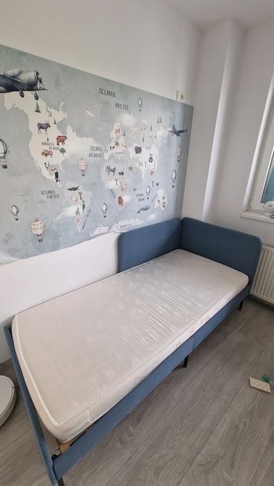 Pat de 1 persoana Ikea + saltea