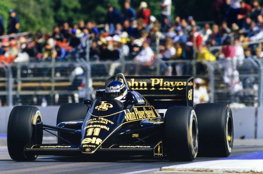 LOTUS 98T 1986 Johnny Dumfries Macheta Formula1 Scara 1:43