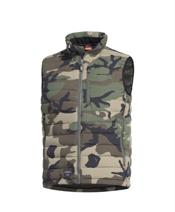 Vestă piele întoarsă și îmblănită..și una Camuflaj Army…