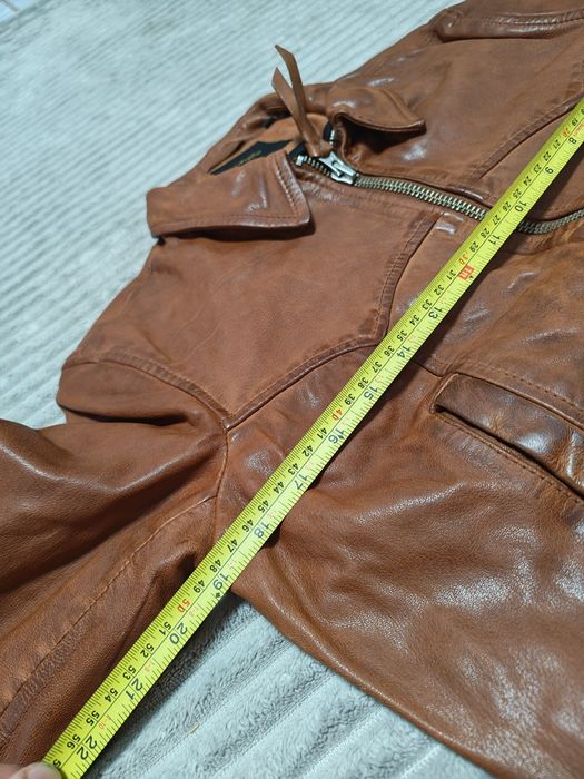 Superdry geaca piele Biker S-M