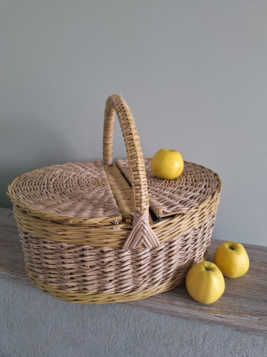 Корзинки  из бумажной лозы