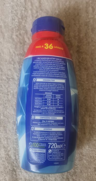 Actiff gel Tutto în 1 (gel pentru mașina de spălat vase