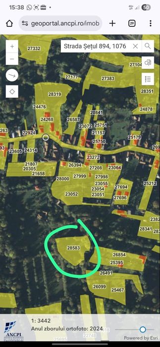 Vând teren intravilan Teșila, Valea Doftanei