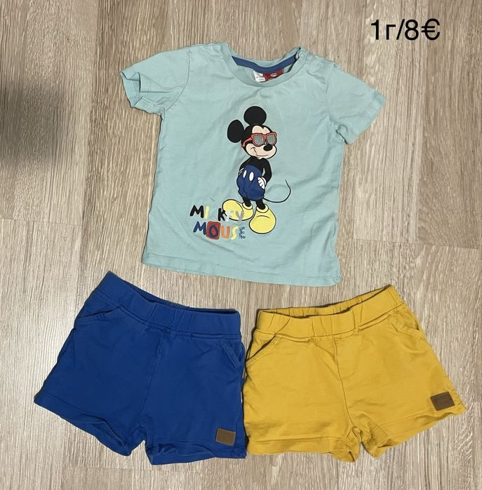 Ново детско яке Okaidi и др дрешки 9-12м 80см