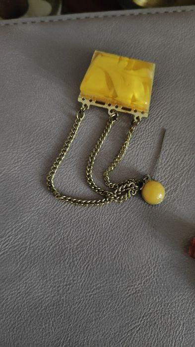 Брошь Чехия винтаж