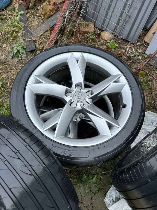Jante Audi S-Line 19 originale cu anvelope