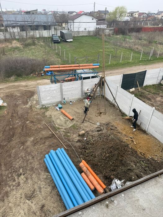 Executam foraje puturi apă de mica sau medie adancime 0-50m
Folosim tu