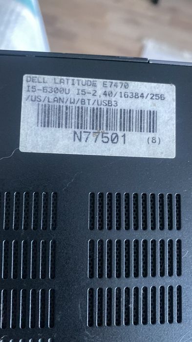 Laptop Dell i5 256gb