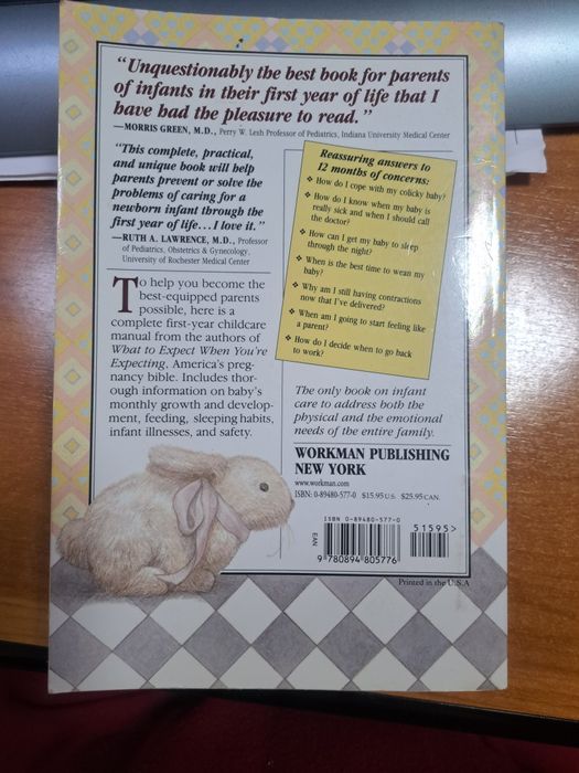 What to expect the first year