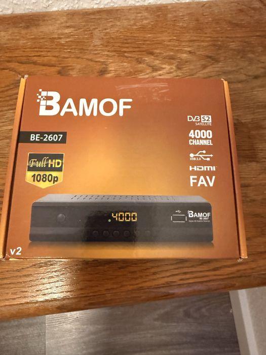 Bamof BE-2607 Receptor satelit digital FullHD 1080P USB HDMI