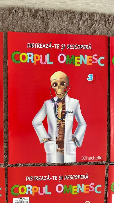 Lot Reviste „Distrează-te și descoperă Corpul Omenesc” Editura: Hachette