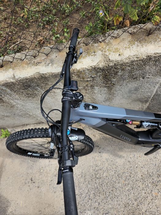 Canyon Tourque ON 9 Електрически  Ендуро Алуминиев Планински Full Fox 38 Kashima  Shimano ep8 двигател