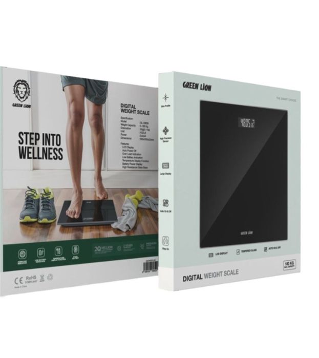 Цифровые весы / умные весы / Green lion / Доставка 24/7