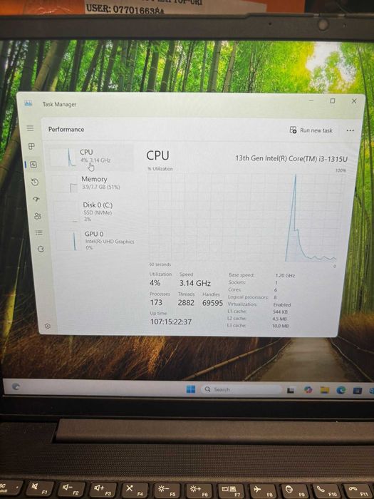 HOPE AMANET P2-Laptop lenovo V15