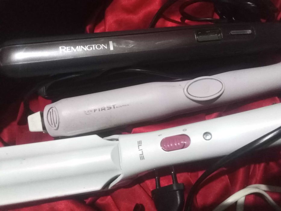 Преса за коса и чанта