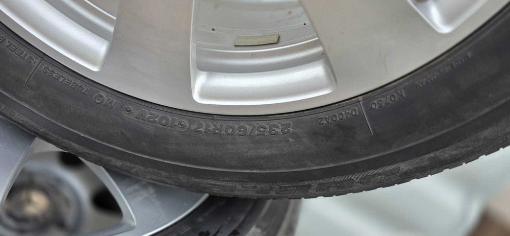 Jante cu anvelope bune mercedes glk,vito,viano...etc