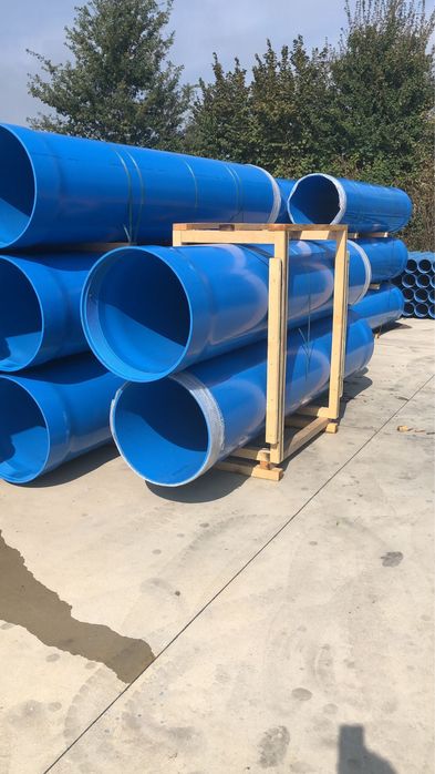 Tubulatură PVC albastră pentru puțuri de apă – Made in Italy