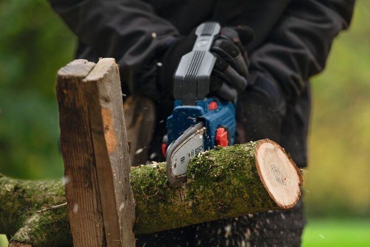 ПРОМОЦИЯ! Акумулаторна резачка за дърва GKE 18V-15 Solo Bosch