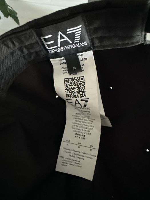 Бейсболка EA7 ориг